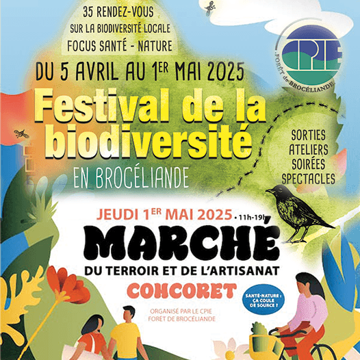 LE TIMBRE LIBRE => UN 1ER MAI SOUS LE SIGNE DE LA NATURE AVEC LE CPIE BROCELIANDE