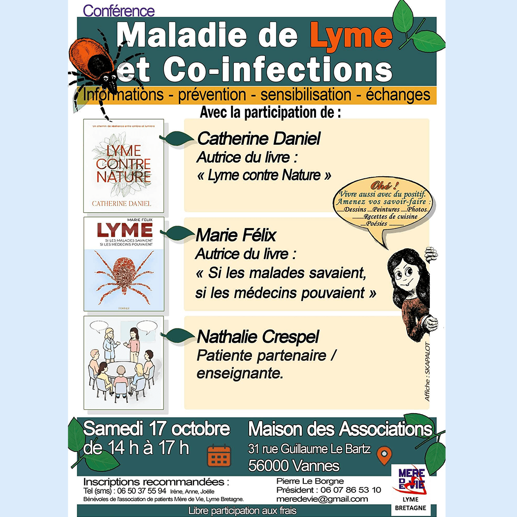 LE TIMBRE DU COIN 2026 => [INTW] MALADIE DE LYME / Association MÈRE DE VIE - LYME BRETAGNE