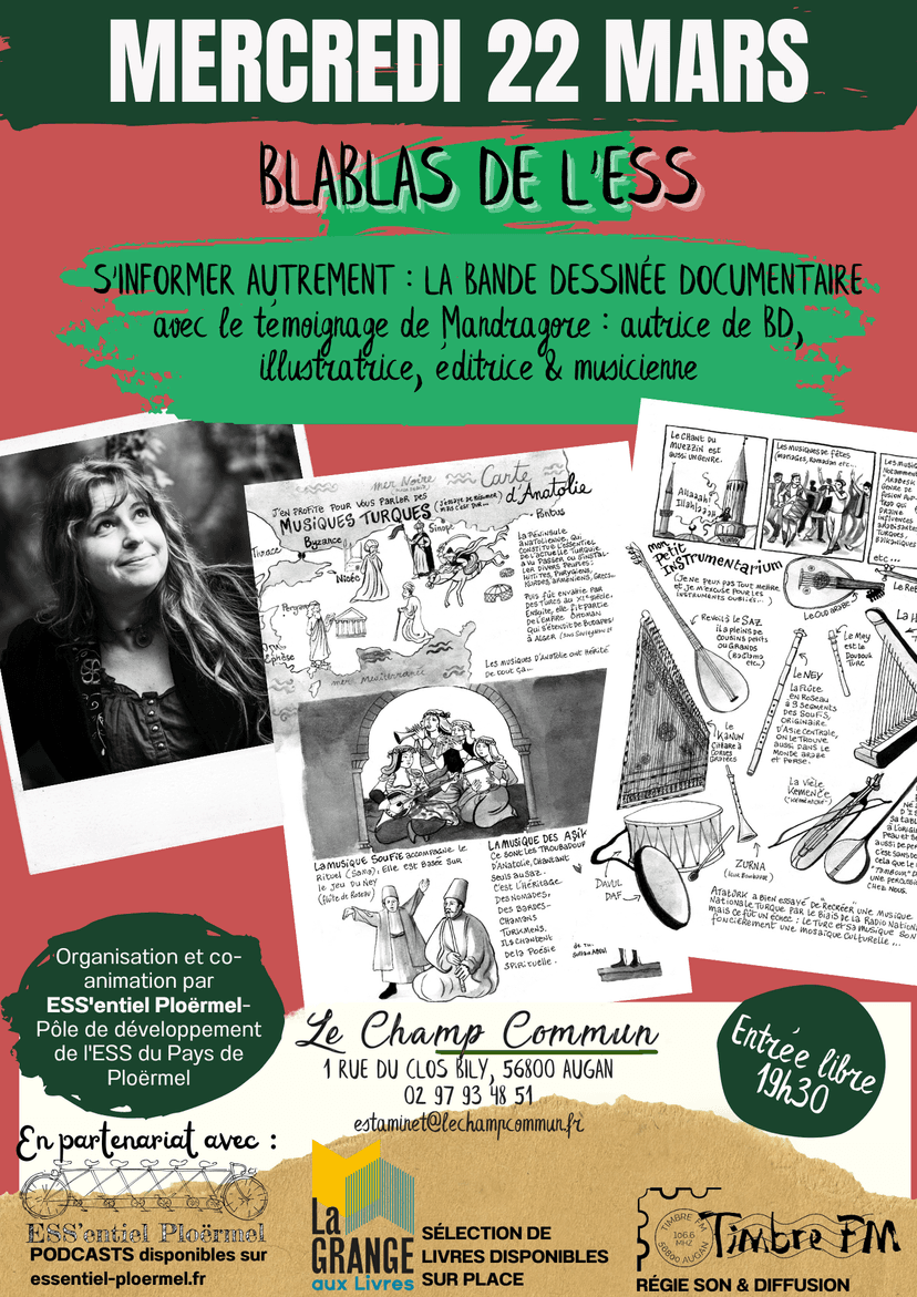 S'informer autrement : La BD Documentaire 22-03-2023