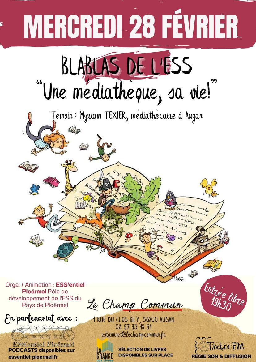 Une Médiathèque : sa vie ! 28-02-2024