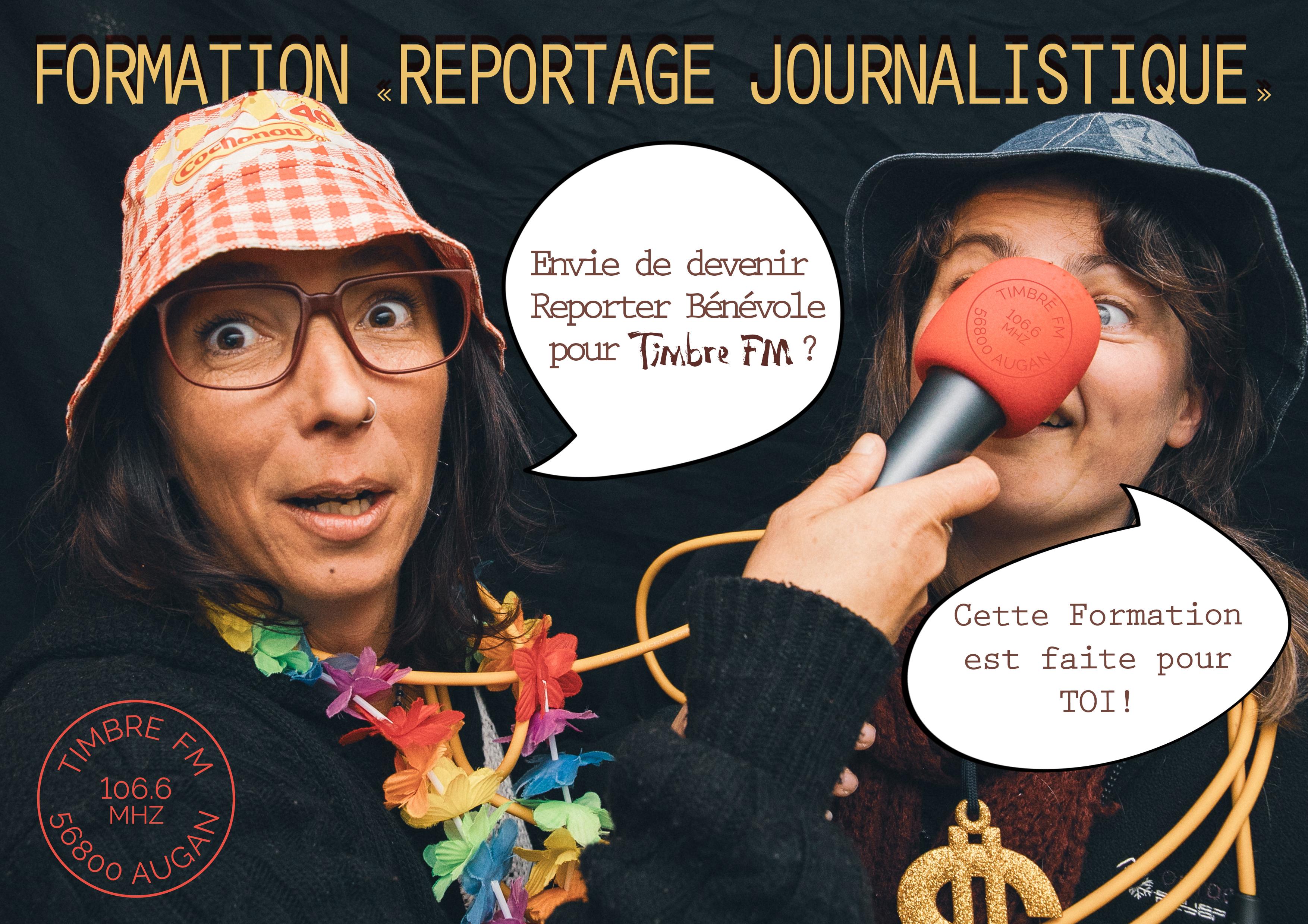 19/09 & 26/09/2026 => PROCHAINE FORMATION POUR LES BÉNÉVOLES : "Reportage Journalistique" => INSCRIPTIONS OUVERTES !