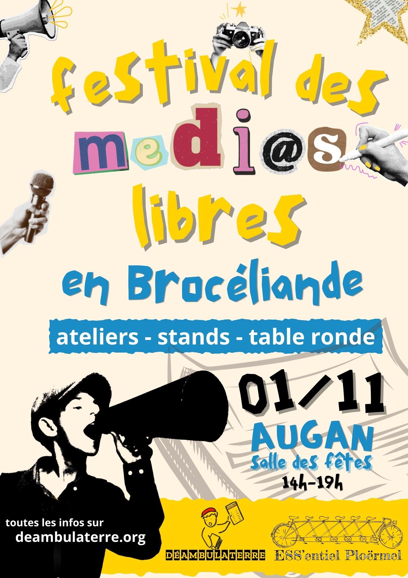 01/11/2025 => FESTIVAL DES MÉDIAS LIBRES EN BROCÉLIANDE #1