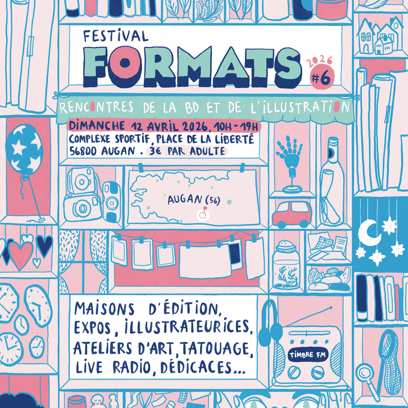 LE TIMBRE DU COIN 2026 => [INTW] Florian & Charlotte organisateur.ices du festival FORMATS 