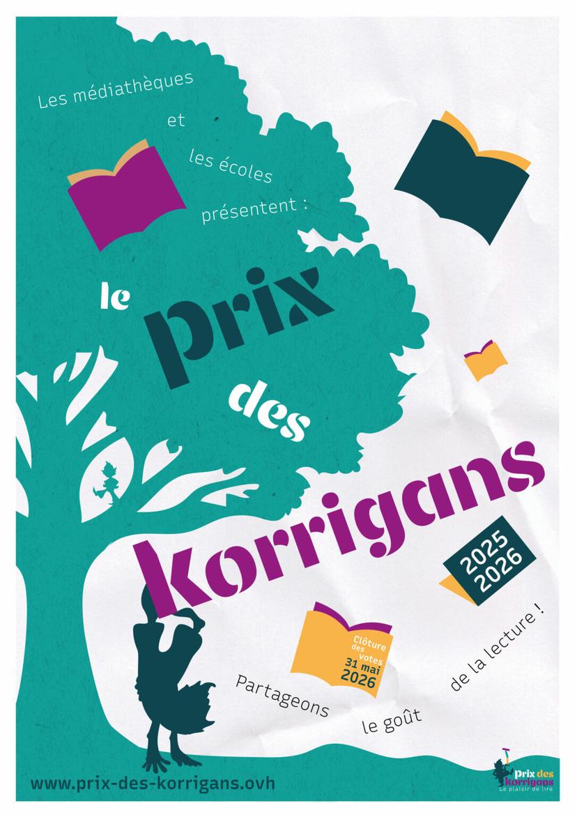 LE TIMBRE LIBRE => FESTIVAL DU LIVRE JEUNESSE - PRIX DES KORRIGANS - Lectures à voix haute