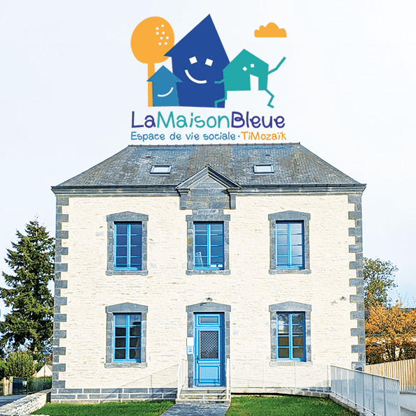 LE TIMBRE DU COIN 2025 => [INTW] Focus sur LA MAISON BLEUE - Espace de vie sociale à LA GACILLY - TI MOZAÏK