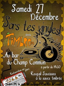 affiche vinyle dec 2014